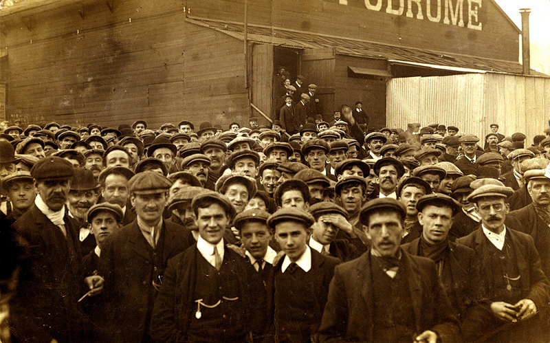 Rhondda Valleys, Tonypandy Miners 1910